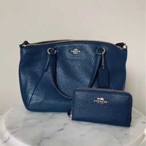 New Navy Coach Purse